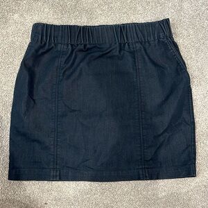 Dark Denim Skirt - Size M
